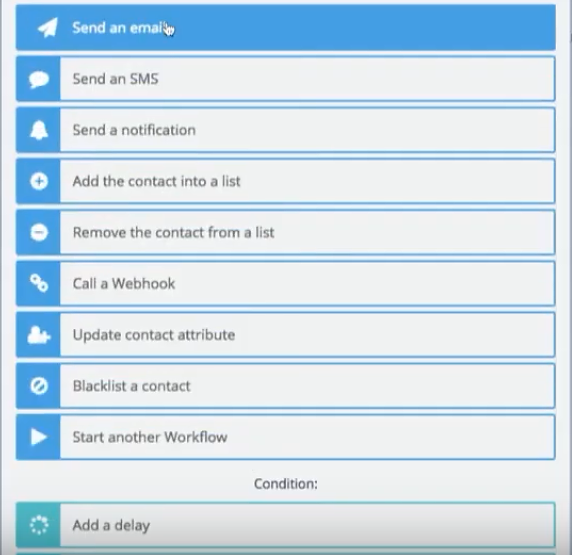 SendinBlue review - envoyer un email